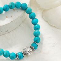 Fashion New Blue Turquoise Artistic Men's And Women's Bracelets Bohemian Bracelet main image 4
