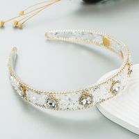 New Style Glass Drill Thin Edges Hair Accessories Color Headband main image 3