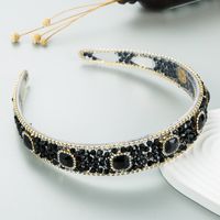 New Style Glass Drill Thin Edges Hair Accessories Color Headband sku image 2