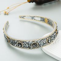 New Style Glass Drill Thin Edges Hair Accessories Color Headband main image 6