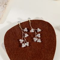 1 Pair Pastoral Fruit Artificial Crystal Plating Women's Earrings sku image 1