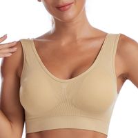 Simple Style Sports Solid Color Nylon Backless Active Tops Bra main image 3