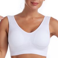 Simple Style Sports Solid Color Nylon Backless Active Tops Bra main image 5