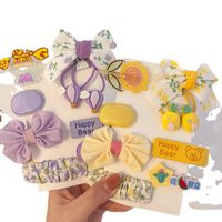 2022 Summer New Little Girl Bangs Cropped Hair Clip Wholesale main image 4