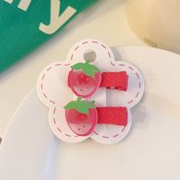 Cute Girls Cartoon Pattern Side Hair Duckbill Clip Barrettes One-pair sku image 2