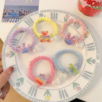 Cute Colorful Cartoon Candy Color High Elasticity  Hair Tie Hair Accessories main image 1