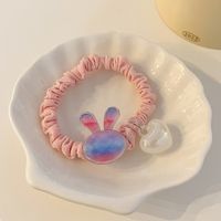 Cute Colorful Cartoon Candy Color High Elasticity  Hair Tie Hair Accessories sku image 1