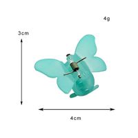 New Fashion Small Butterfly Shaped Hair Clip Candy Color Clip Hair Accessories main image 4