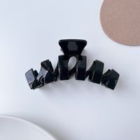 New Large Hair Claw Simple Grip Frosted Hair Clip Accessories sku image 2