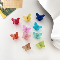 New Fashion Small Butterfly Shaped Hair Clip Candy Color Clip Hair Accessories main image 6