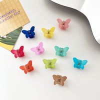 New Fashion Small Butterfly Shaped Hair Clip Candy Color Clip Hair Accessories main image 5