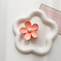 Fashion Frosted Candy Color Flower Shaped Hairpin Hair Clip Hair Accessories sku image 2