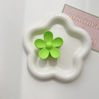 Fashion Frosted Candy Color Flower Shaped Hairpin Hair Clip Hair Accessories sku image 7