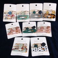 Resin And Acetic Acid Barrettes Hair Clip Set main image 6