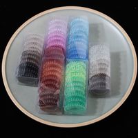 New Gradient Color Matching Hair Rope 9-piece Set main image 6