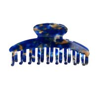 New Acetate Acrylic Grip Hair Clip Set Multicolors sku image 20