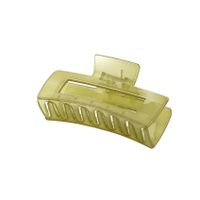 Solid Color Frosted Rectangular Ps Material Hair Clip sku image 105