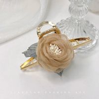 Mode Metall Blume Geformt Barrettes Weibliche Haarnadel Haar Zubehör sku image 21