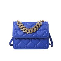 Fashion Heart Shape Chain Small Handbag Shoulder Messenger Bag sku image 2