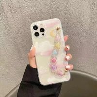 Funda Para Teléfono Con Diseño De Nubes Bonitas Pulsera De Corazón Colorido Iphone 12 Pro Max sku image 1