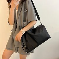 Black Nylon Canvas Women's Large Capacity 2022 New Summer Casual Tote Bag main image 1