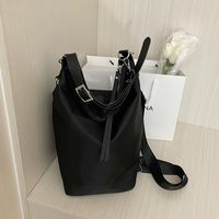 Black Nylon Canvas Women's Large Capacity 2022 New Summer Casual Tote Bag main image 5