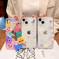 Cartoon Pattern Painted Bracelet Iphone 13 Pro Max Phone Case main image 1