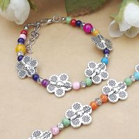 Ethnic Retro Jewelry Accessories Colorful Beads Women's Alloy Bracelet main image 3