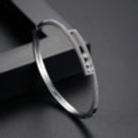 Alloy Korea Geometric Bracelet  (platinum-16c06) Nhtm0305-platinum-16c06 sku image 2
