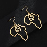 Fashion Geometric Plating 201 Stainless Steel None 18K Gold Plated Earrings main image 2