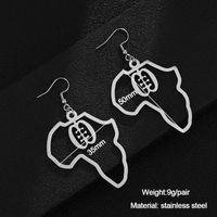 Fashion Geometric Plating 201 Stainless Steel None 18K Gold Plated Earrings sku image 2