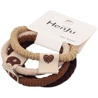 Autumn And Winter Thick Hair Rope Bear Pattern Hair Accessories main image 3