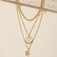Three-layer Twin Tag Snake Creative Personalized Clavicle Chain main image 1