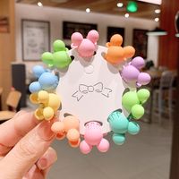 Korean New Children's Hair Accessories Cute Baby Candy Color Grip Suit Colorful Girls Small Hairclip Princess Headdress sku image 25