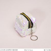 New Cute Pendant Three-dimensional Solid Color Zipper Change Purse sku image 5