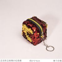 New Cute Pendant Three-dimensional Solid Color Zipper Change Purse sku image 9