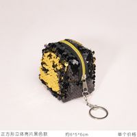 New Cute Pendant Three-dimensional Solid Color Zipper Change Purse sku image 4