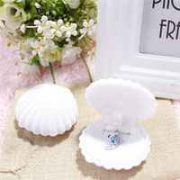 1 Piece Simple Style Solid Color Flannel Jewelry Boxes sku image 1