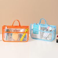 Transparent Visual Travel Storage Cosmetic Bags Multicolors main image 5