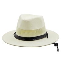 Paille Creux Soleil-ombre Fedora Chapeau main image 5