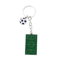 Fashion Football Alloy Plating Keychain main image 3