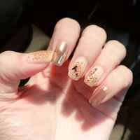 Neue Gold Folie Draht Paillette Fragment Gel Diy Dekoration Nagel Schönheit Zinn Folie main image 3