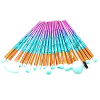 Fashion Synthetic Fibre 20 Multi Purpose Eye Brushes Makeup Tools sku image 2