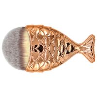 Fashion Animal Synthetic Fibre Brush Beauty Ffishtail Makeup Brush sku image 3