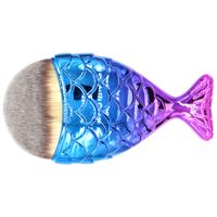 Fashion Animal Synthetic Fibre Brush Beauty Ffishtail Makeup Brush sku image 20