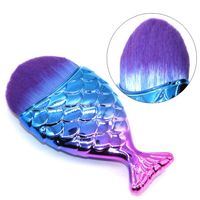 Mode Tier Synthetische Faser Pinsel Schönheit Fischschwanz Make-up Pinsel sku image 4
