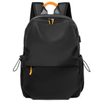 New Fashion Computer Bag Business Student Schoolbag Simple Backpack sku image 1