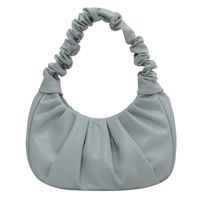 New Fashion Solid Color Portable Shoulder Women's Square Bag main image 4