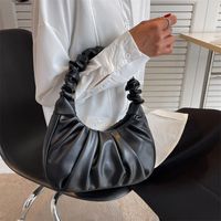 New Fashion Solid Color Portable Shoulder Women's Square Bag main image 3