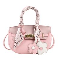 Neue Mode Flowerone-schulter Birkin Einfarbig Crossbody-tasche sku image 5